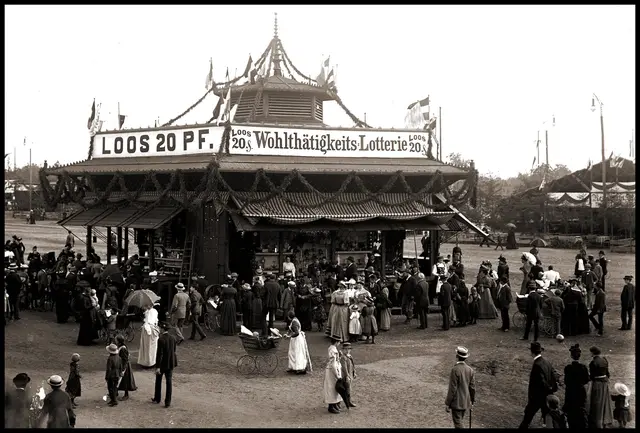 Volksfest Nürnberg nach der Jahrhundertwende aus der fantastischen Bilder-Sammlung der Altstadtfreunde Nürnberg e.V./Sammlung Großberger.  | Foto: Altstadtfreunde Nürnberg e.V./Sammlung Großberger