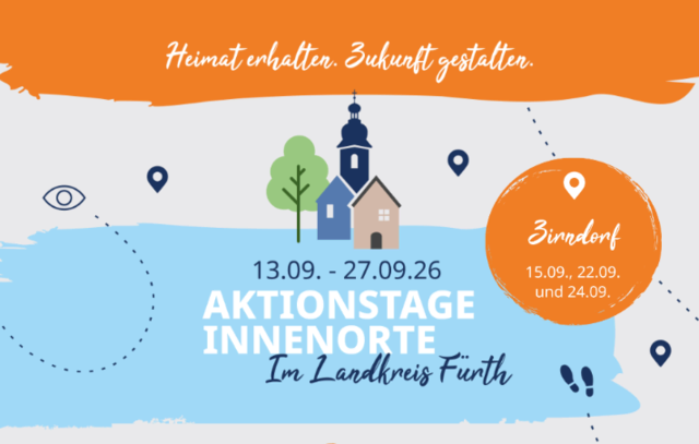 Das gesamte Landkreis-Programm ist online unter www.nachhaltiger-landkreis-fuerth.de/wissenswert/aktionstage-innenorte abrufbar. | Foto: Stadt Zirndorf