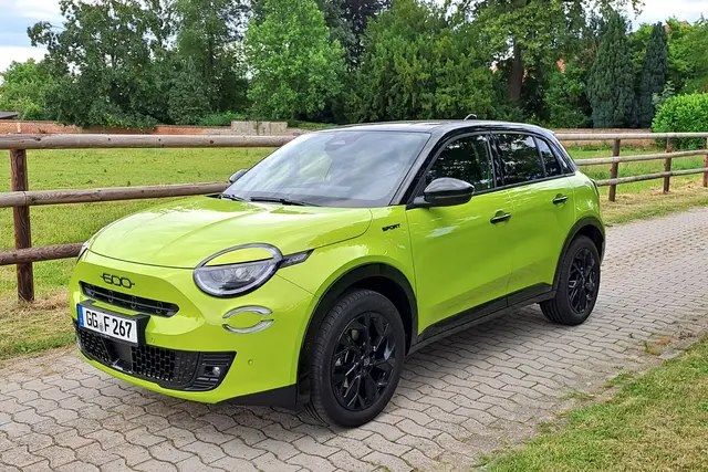 Fiat 600 Hybrid Sport. | Foto: © Autoren-Union Mobilität