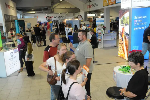 Die zweite Jobmesse Franken mit über 50 Ausstellern und mehr als 1.600 Besuchern. | Foto: Veranstalter