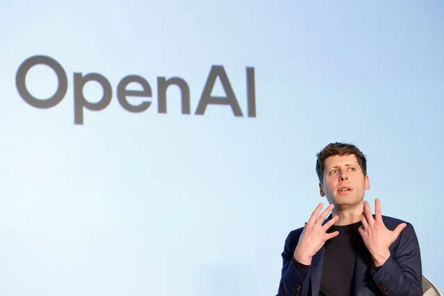 OpenAI-Chef Sam Altman. Der Börsengang für OpenAI ist erst einmal aufgeschoben. | Foto: Rodrigo Reyes Marin/ZUMA Press Wire/dpa