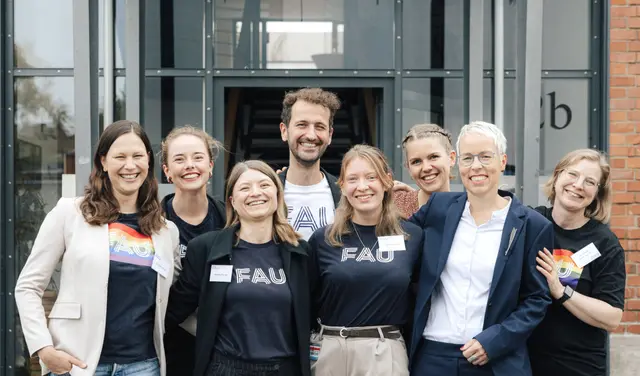 Das Team der Interdisziplinären Psychotherapie-Ambulanz. | Foto: © FAU/Giulia Iannicelli