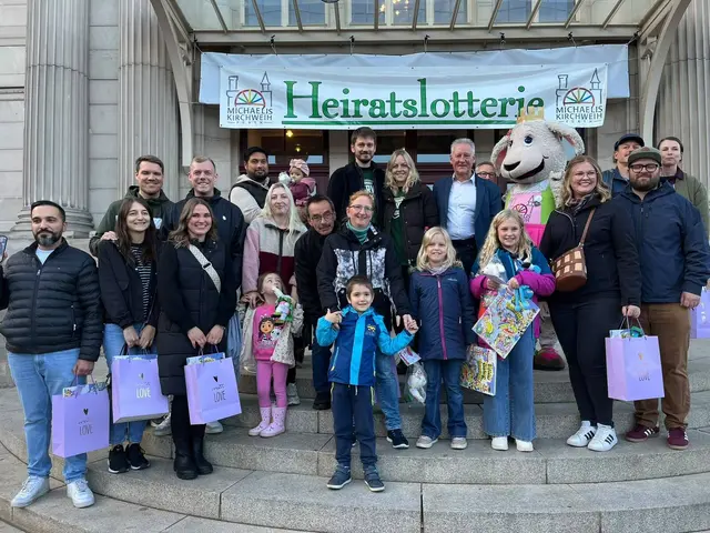Die Gewinner der Heiratslotterie 2026. | Foto: Stadt Fürth, Susanne Kramer