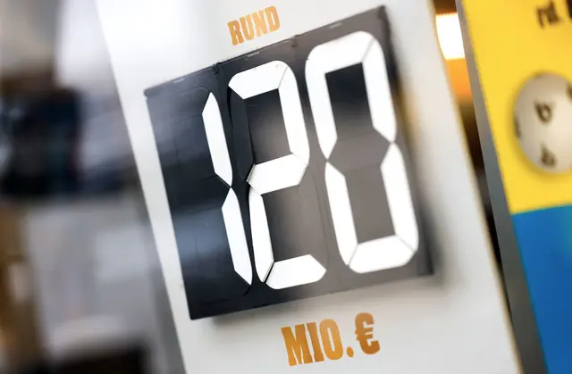 Mehr geht nicht beim Eurojackpot: Der 120-Millionen-Topf wurde geknackt. | Foto: © Thomas Banneyer/dpa (Archivbild)