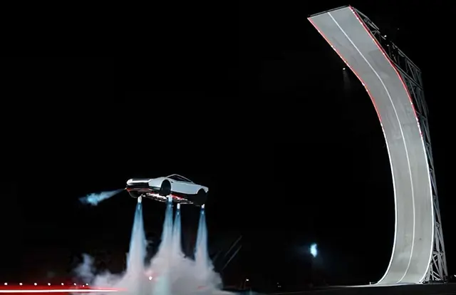 Spektakuläre Präsentation im texanischen Waco. | Foto: © Tesla/YouTube (Screenshot)