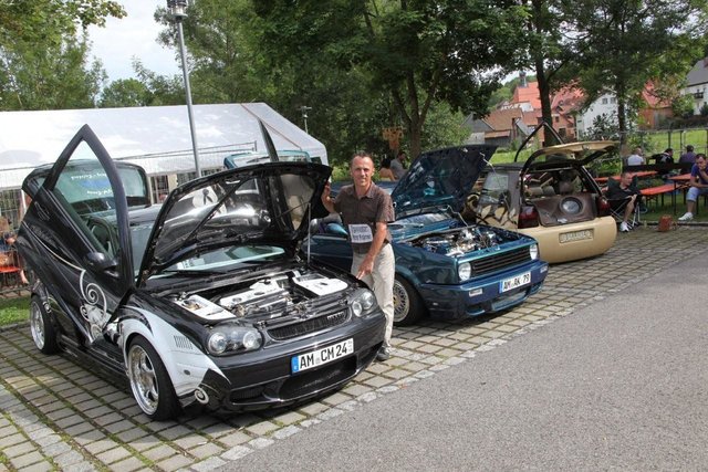 Horst Krämer organisiert zum 9. Mal das Autotreffen in Heiligenstadt. | Foto: Privat