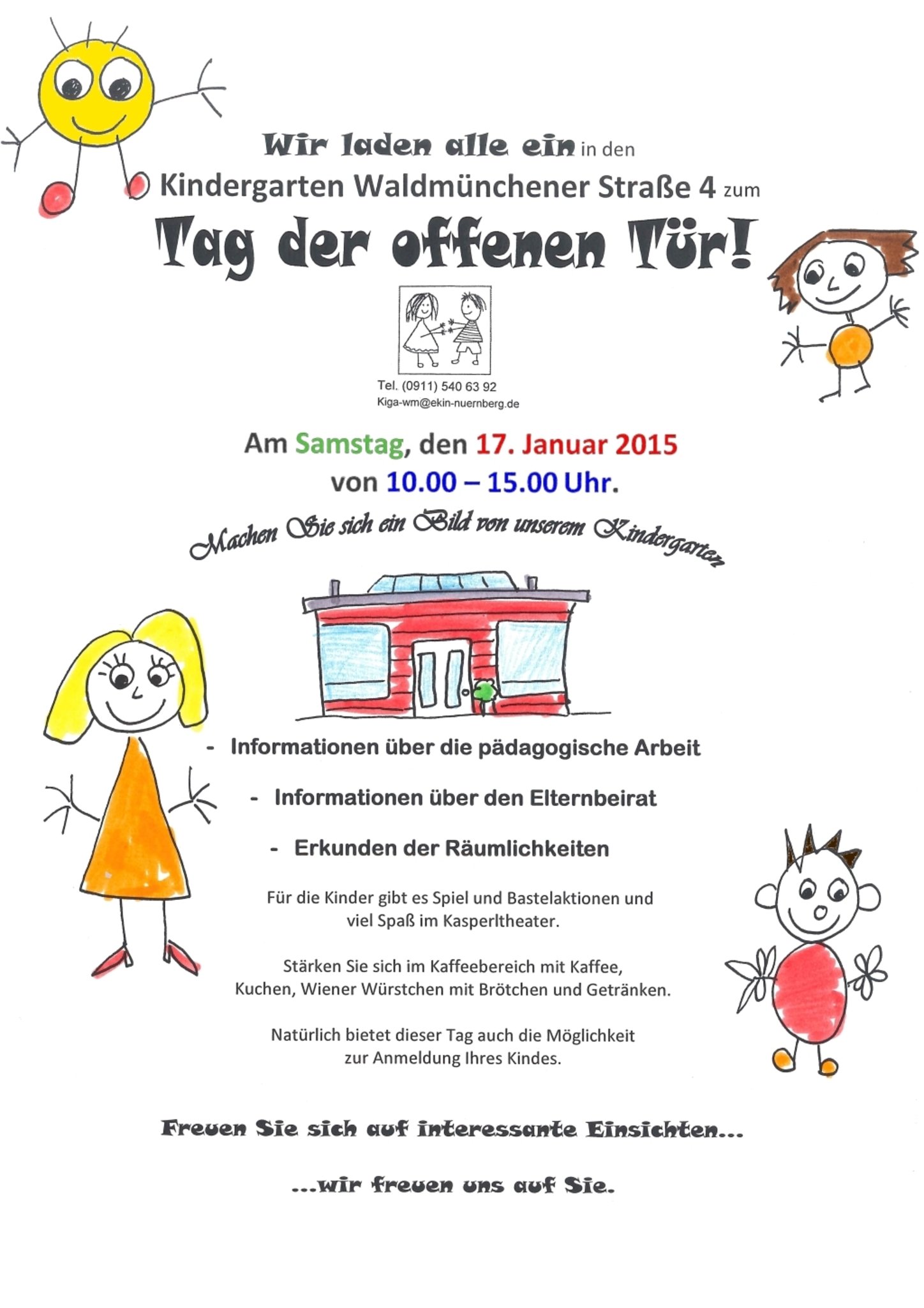 Tag der offenen Tür im Kindergarten