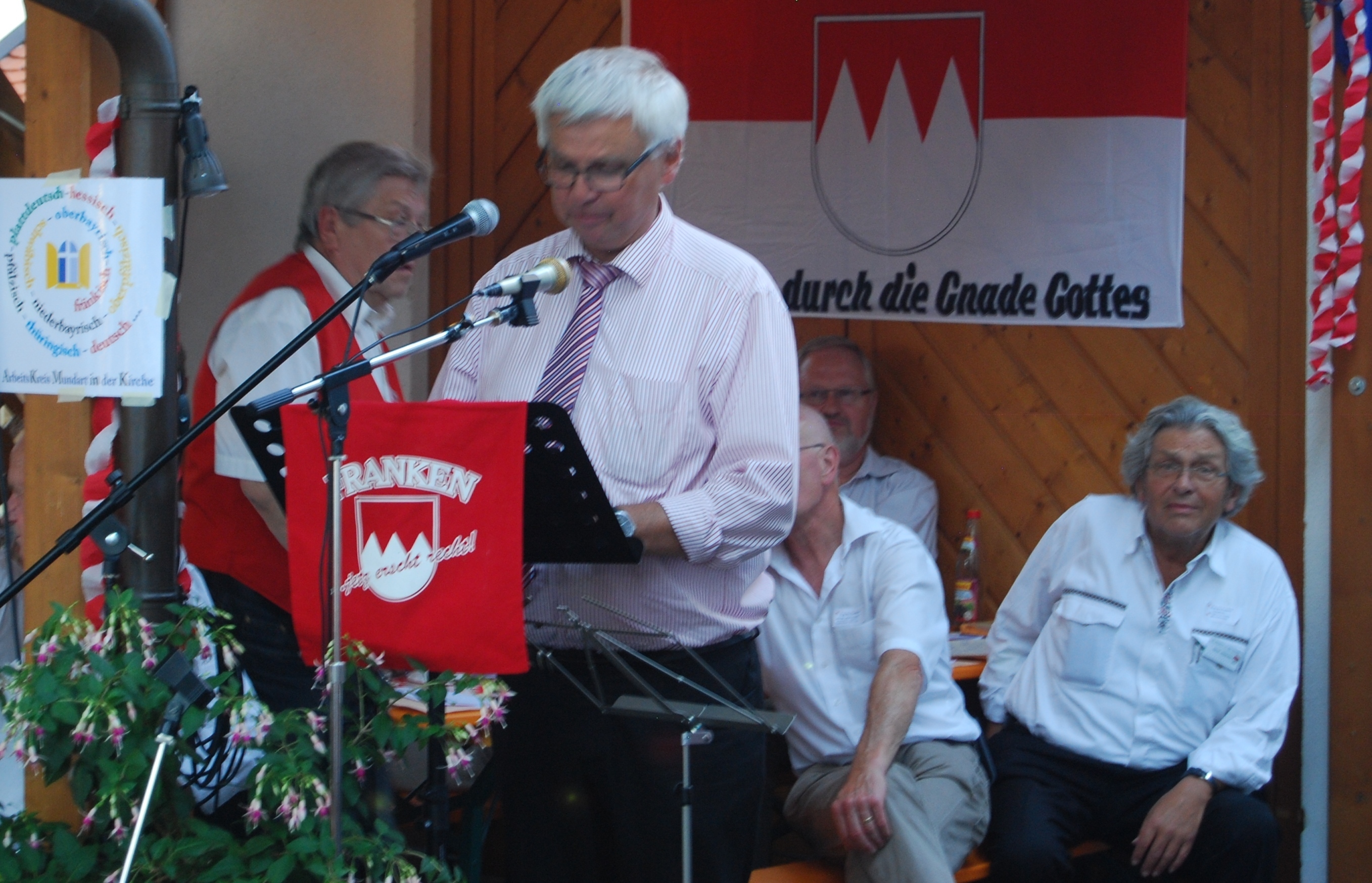 Landesbischof a.D. Dr. Johannes Friedrich beim Tag der Franken in Puschendorf