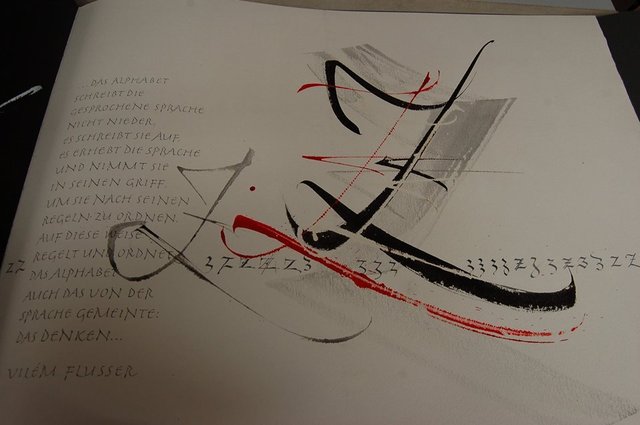 Kalligrafie, die Kunst des schönen Schreibens | Foto: Marina Soria - Calligraphic Art