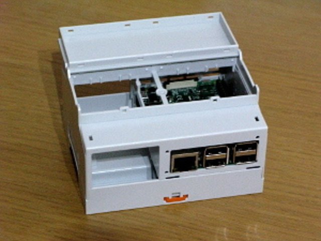 Raspberry PI für Hutschienenmontage