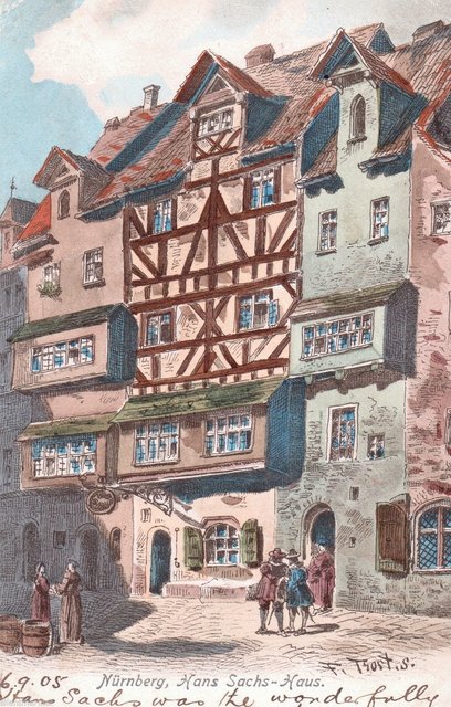 Hans-Sachs-Haus, Trost. | Foto: Altstadtfreunde e.V./Archiv