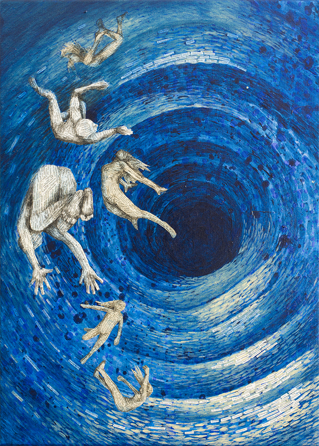 Bookart-Collage von Dorothea Koch