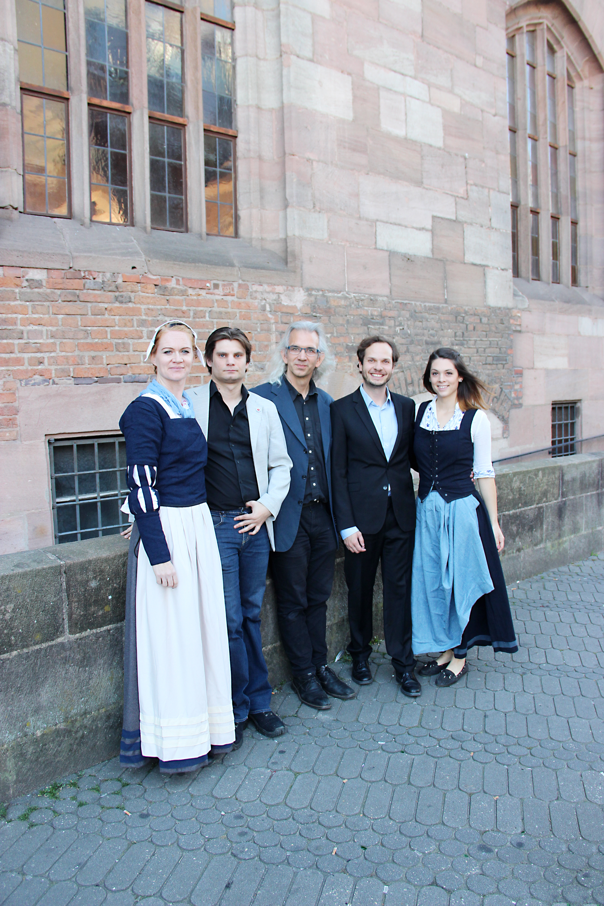 v.l. Sibylle Mantau, Corin Schatz, Andreas Rüsing, Ulrich Spies und Marina Pechmann