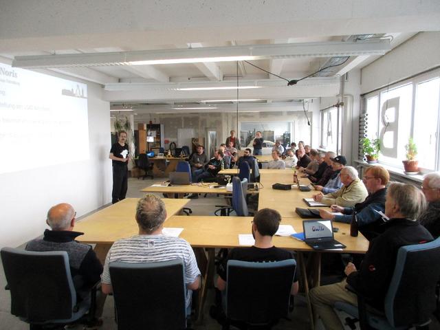 Auf dem LPD 2018.2 im FabLab Region Nürnberg | Foto: LUG Noris